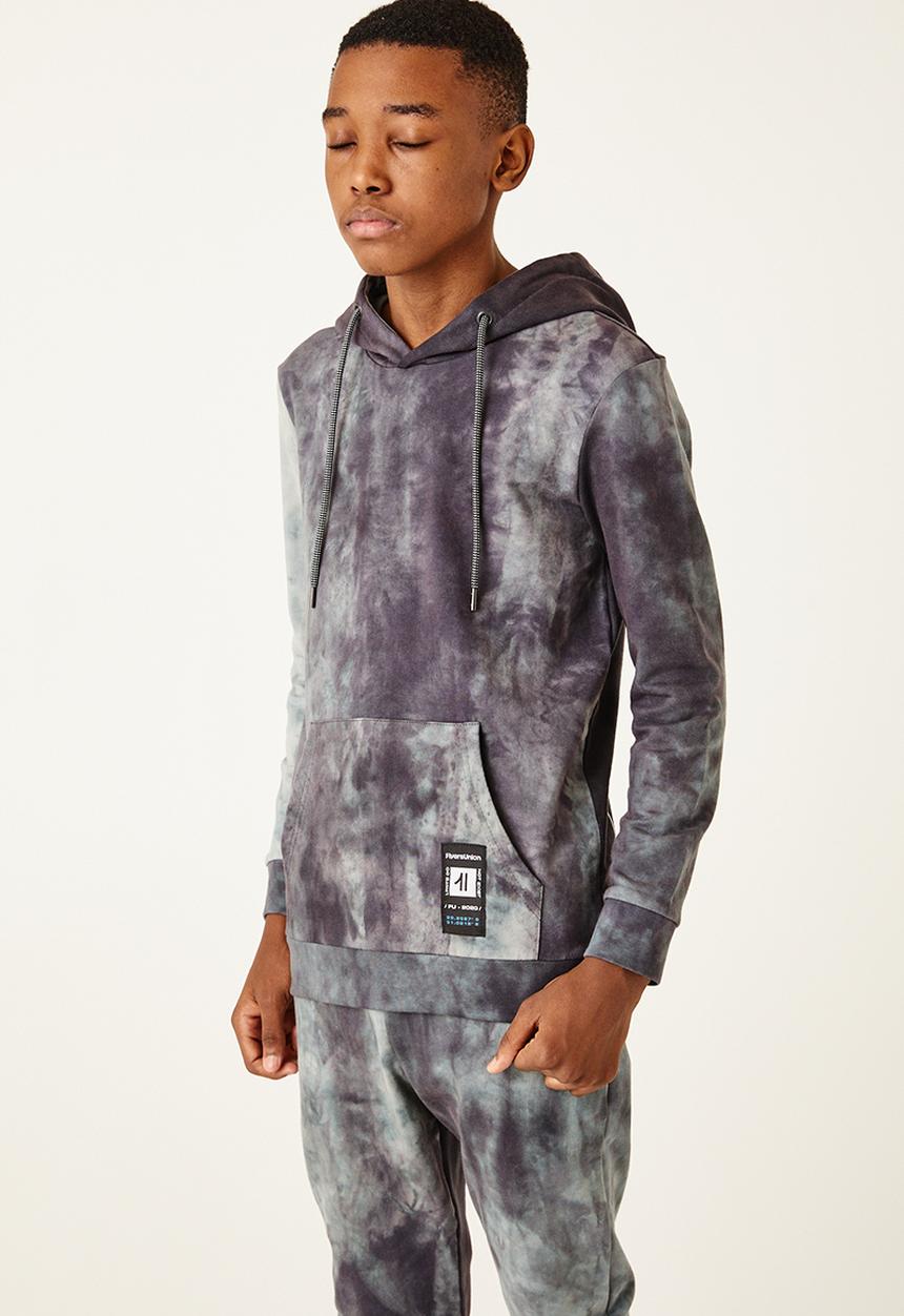 Flyersunion - Spectra-dye fleece hoodie - black