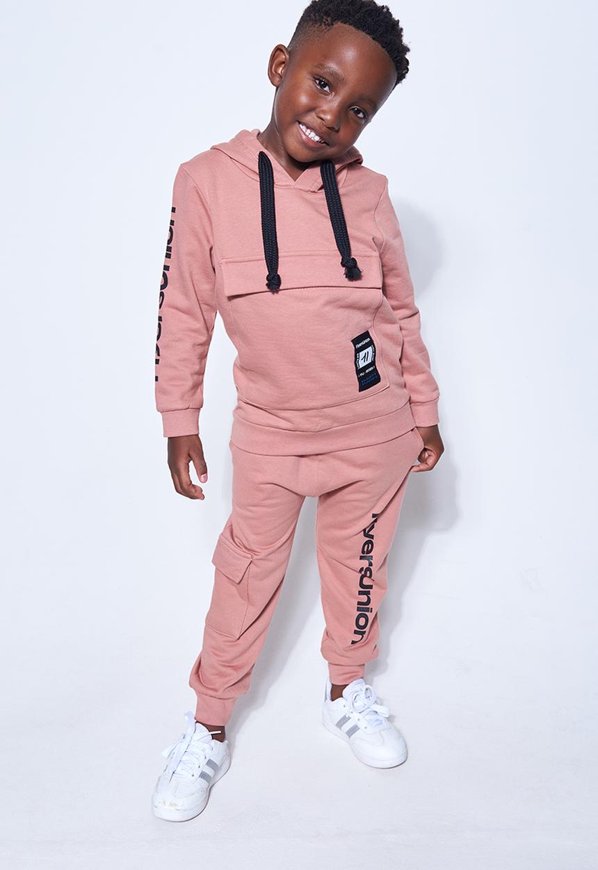 Flyersunion - Jogger with utility pocket - ash pink