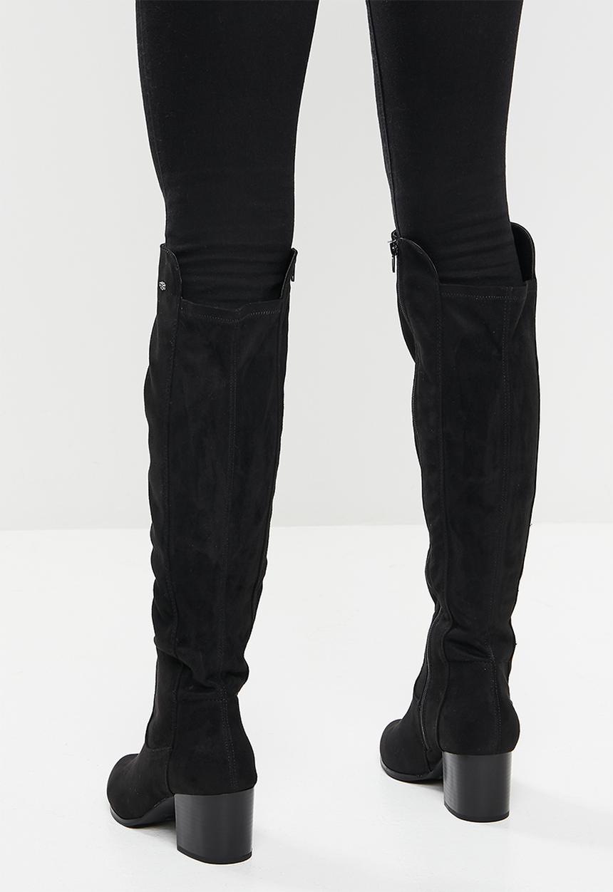 Miss Black - Eros2 over the knee boot - black