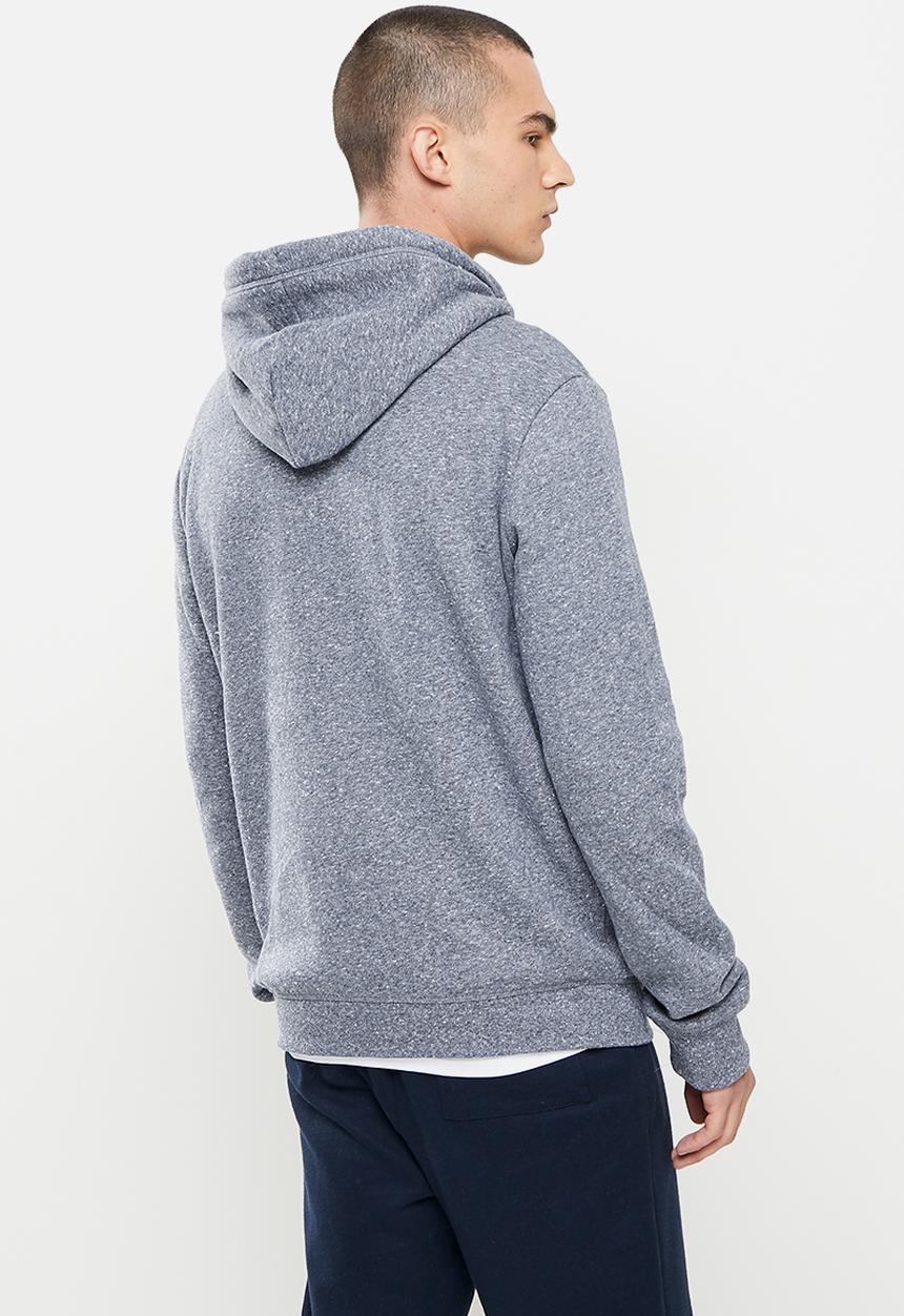 Superdry. - Vintage zip hood - blue