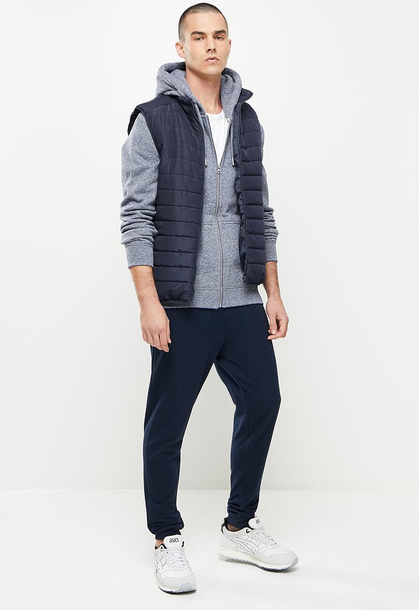 Superdry. - Vintage zip hood - blue