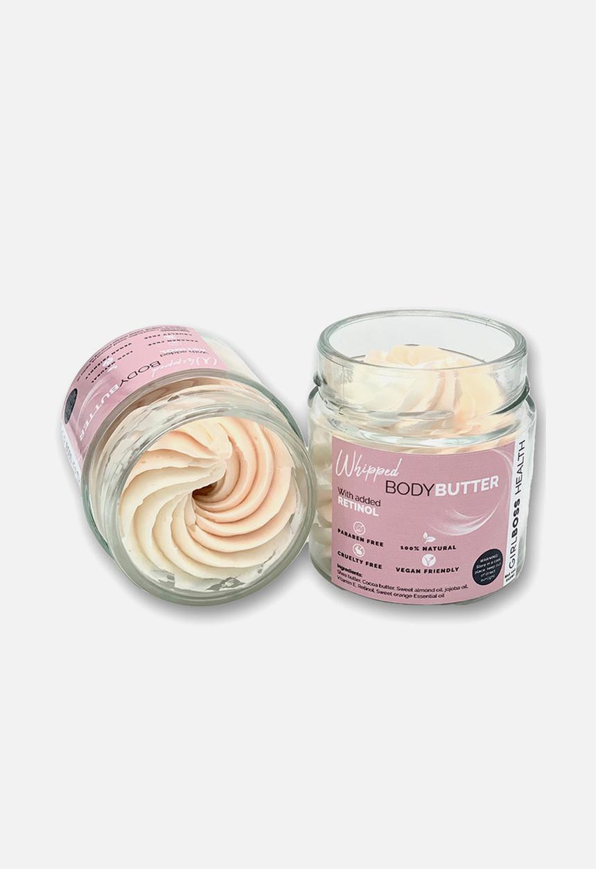 GIRLBOSS HEALTH - Whipped Body Butter With Added Retinol & Q10
