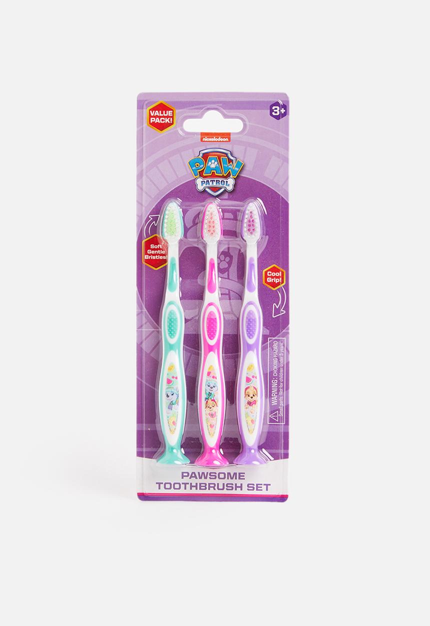 Character Group - 3-pack toothbrushes - paw patrol