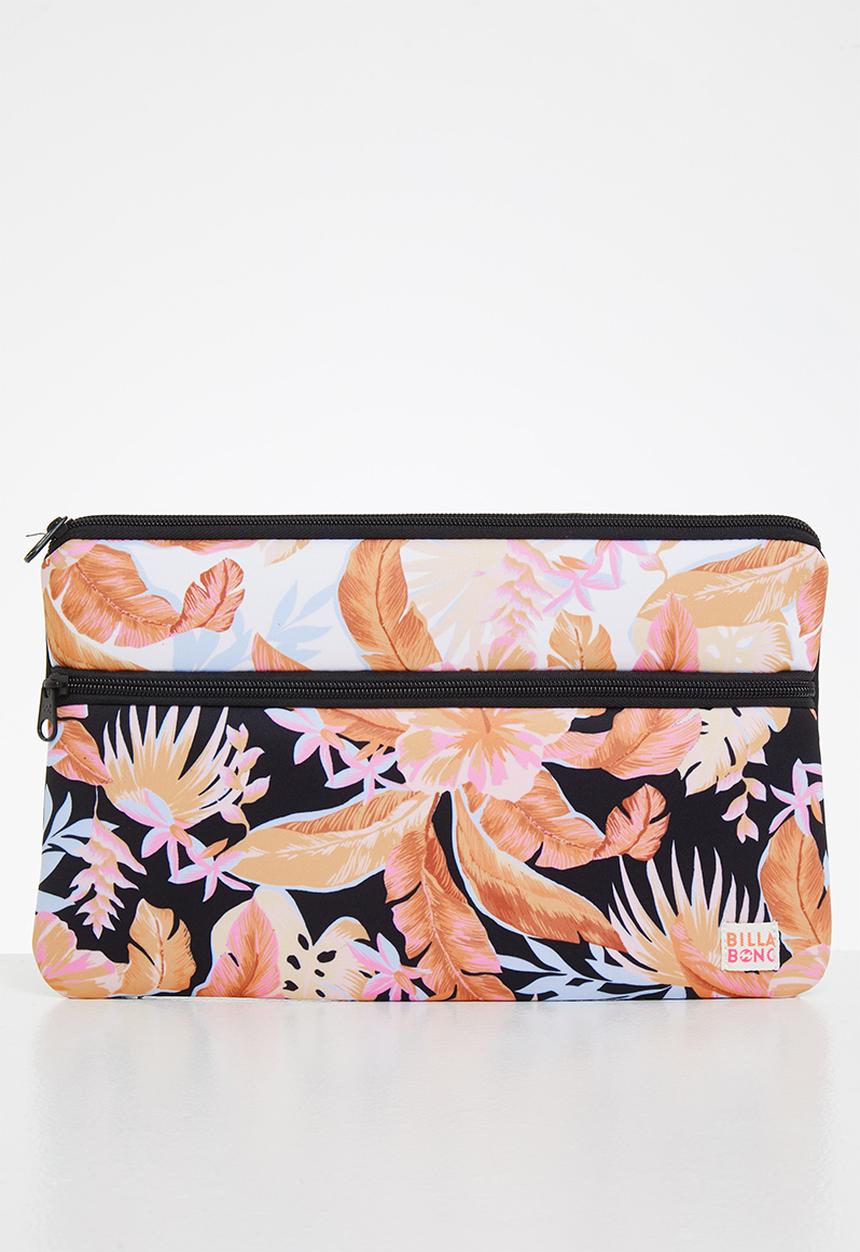 Billabong  - Tropical punch pencil case - black