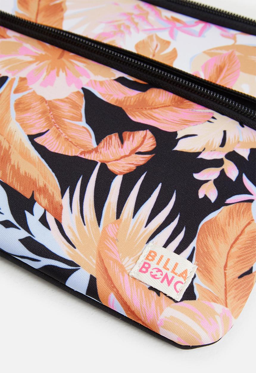 Billabong  - Tropical punch pencil case - black