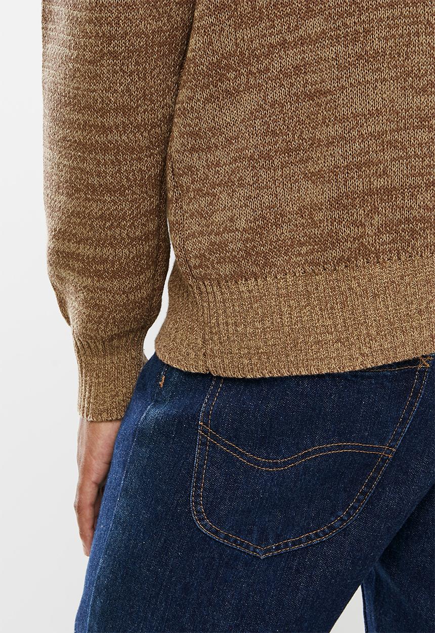 Cotton On - Vintage knit - taupe vintage panel