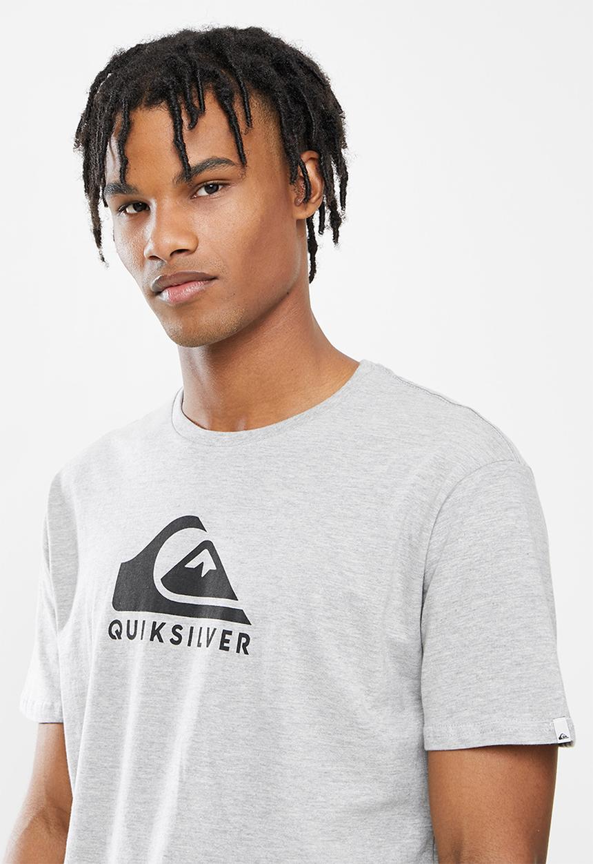 Quiksilver - Corp logo short sleeve tee - athletic heather