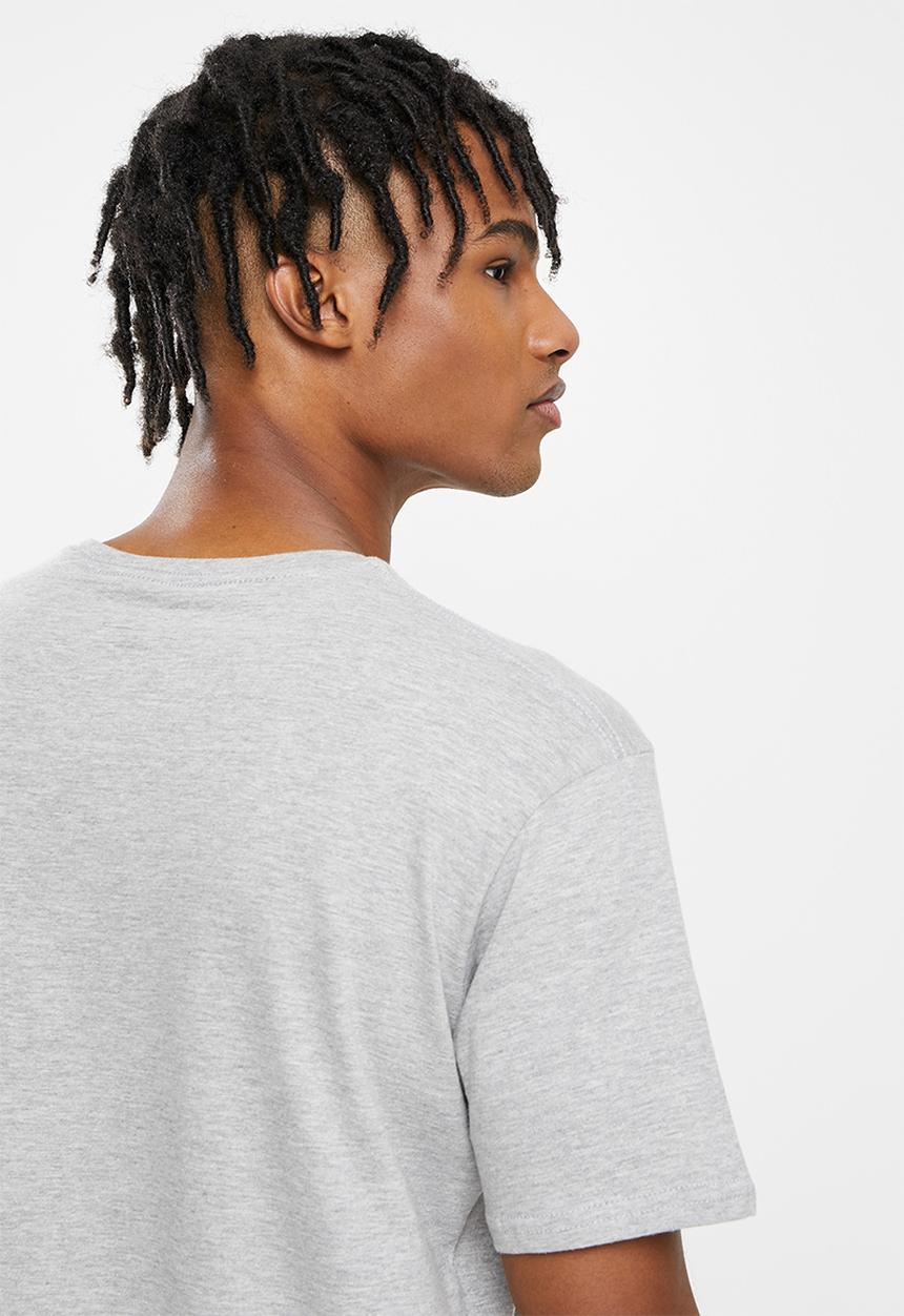 Quiksilver - Corp logo short sleeve tee - athletic heather