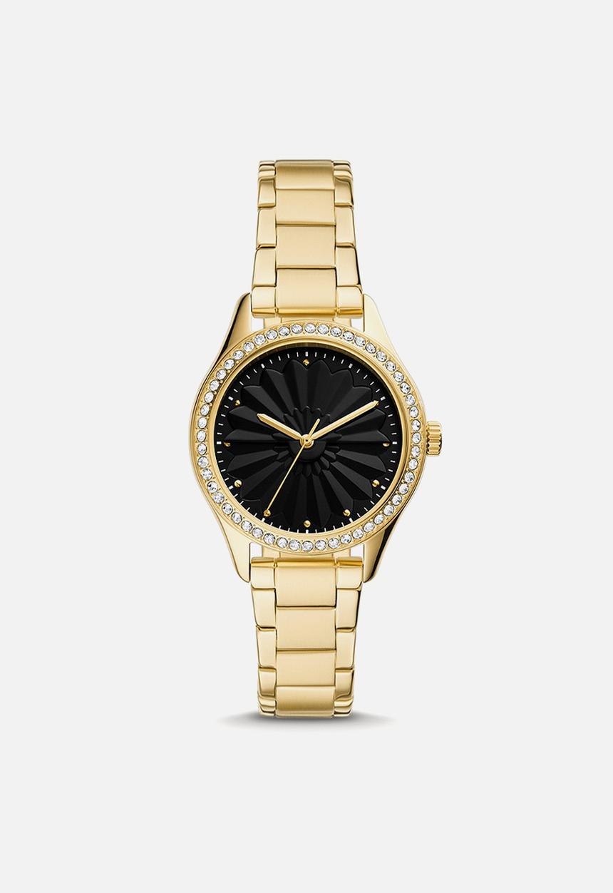 Fossil - Rye dress stainless steel - gold