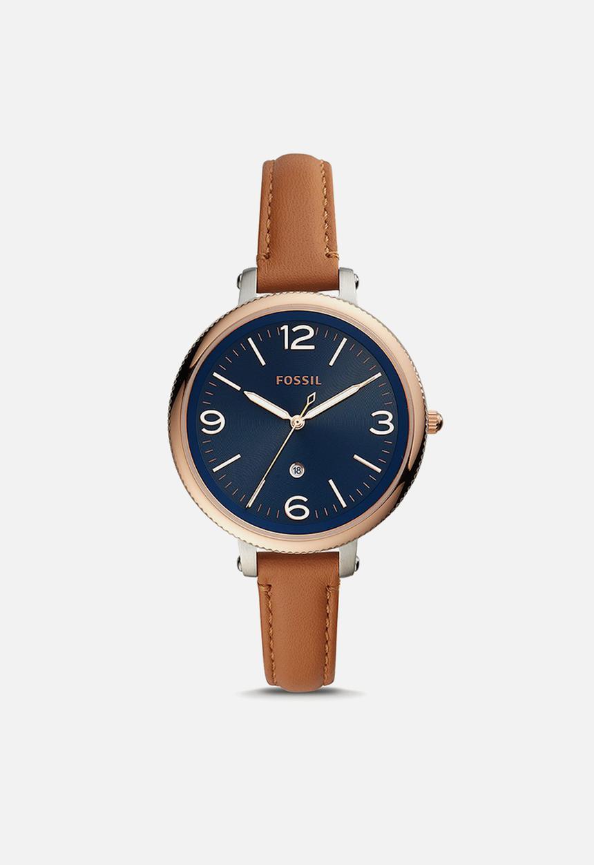 Fossil - Brox stainless steel - brown