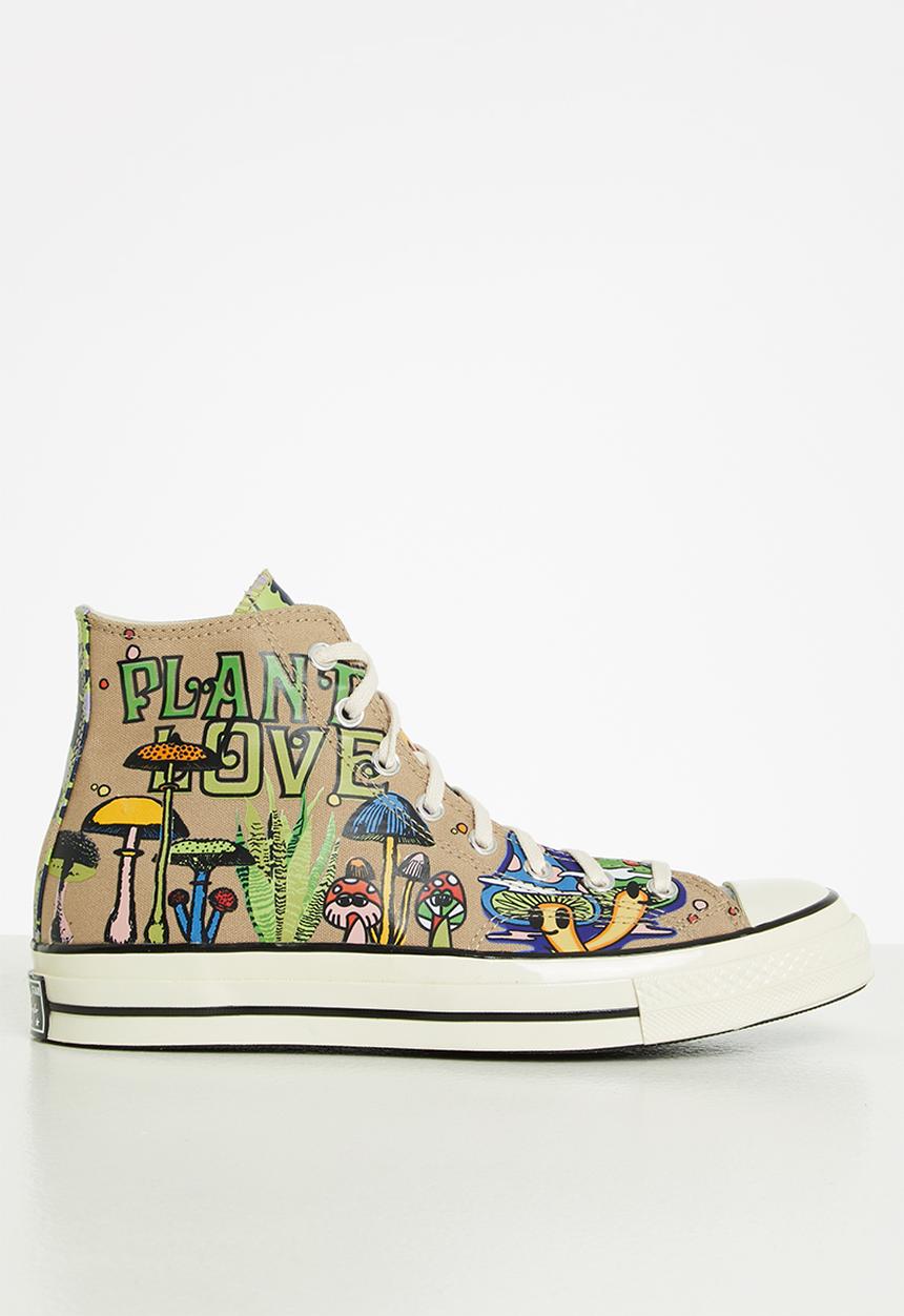 Converse - Chuck 70 plant love hi - nomad khaki/irish green/cyber mango