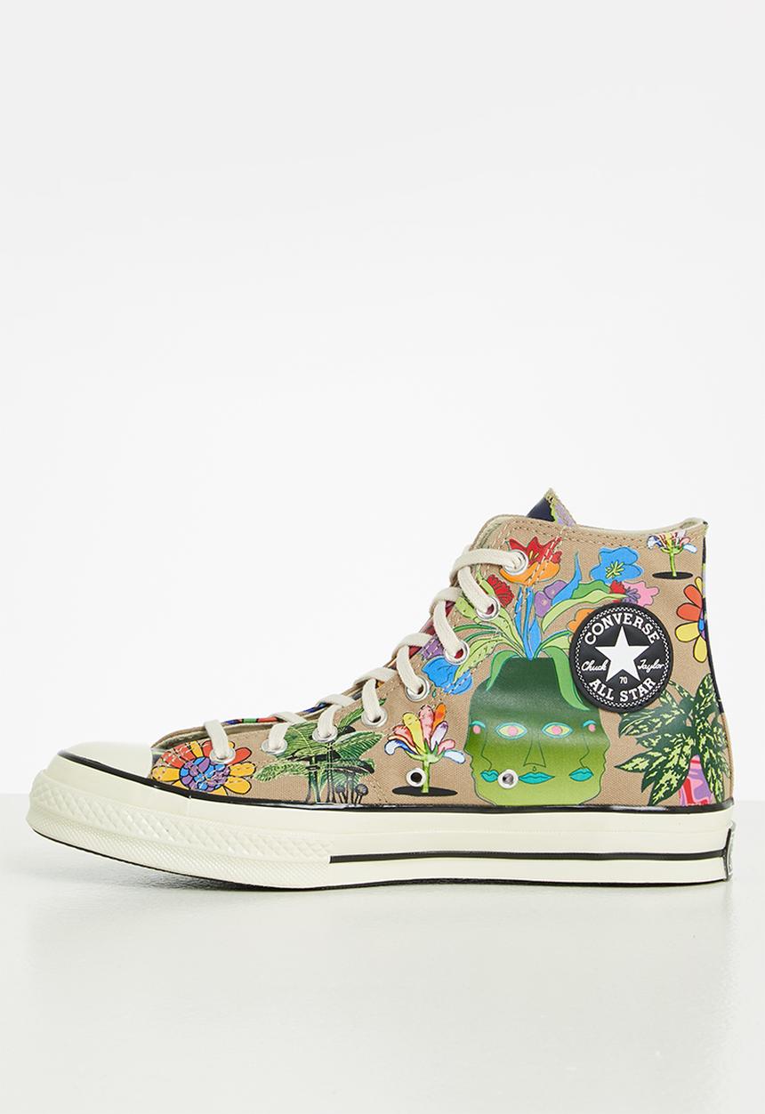 Converse - Chuck 70 plant love hi - nomad khaki/irish green/cyber mango