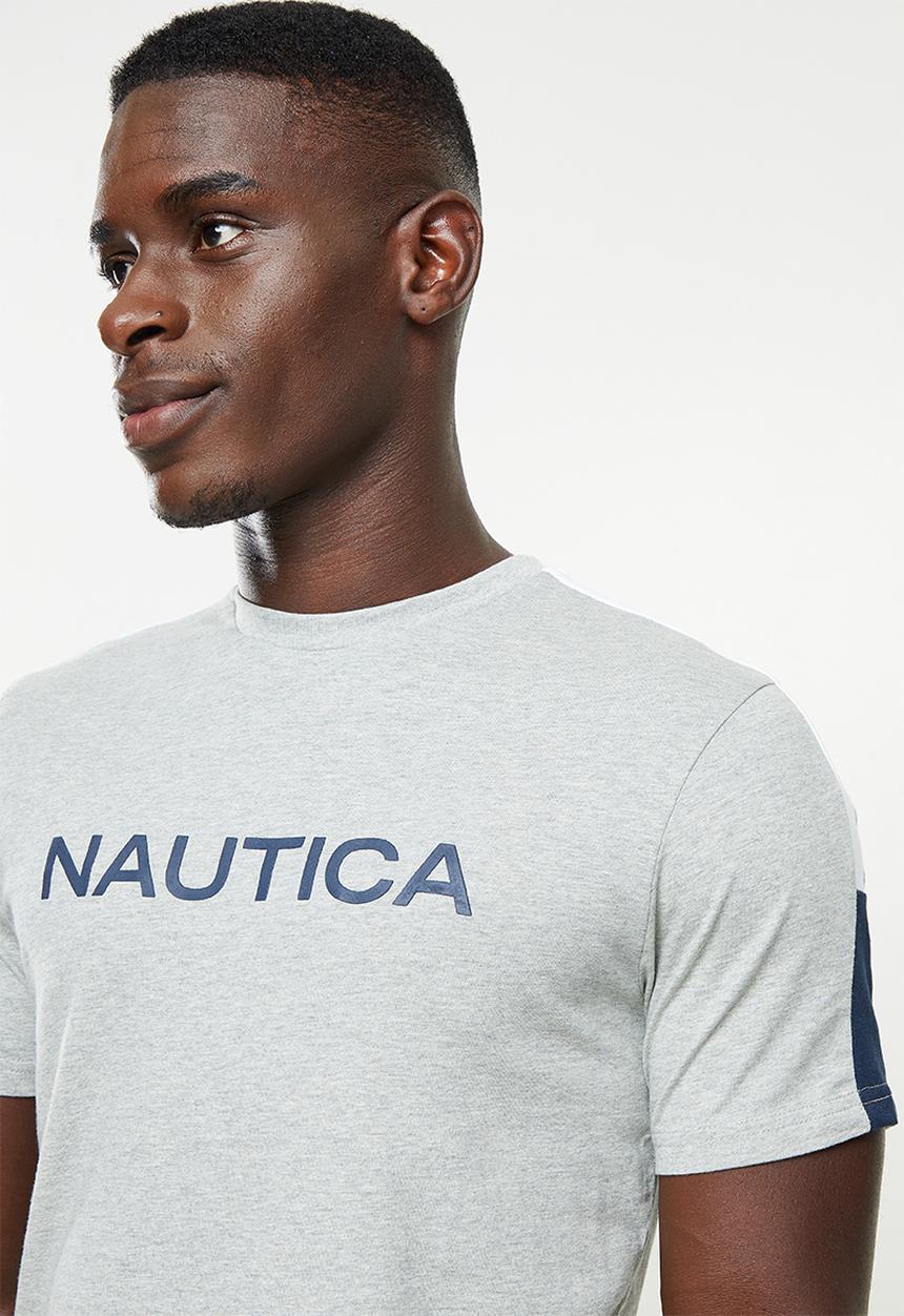 Nautica - Adair short sleeve tee - grey heather
