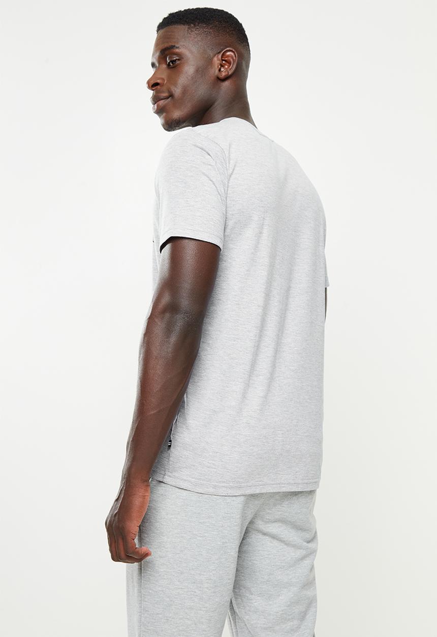 Nautica - Novo short sleeve tee - grey heather