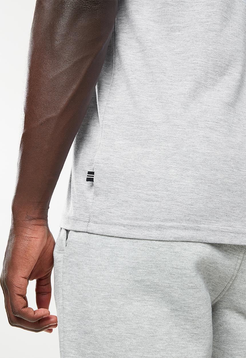 Nautica - Novo short sleeve tee - grey heather