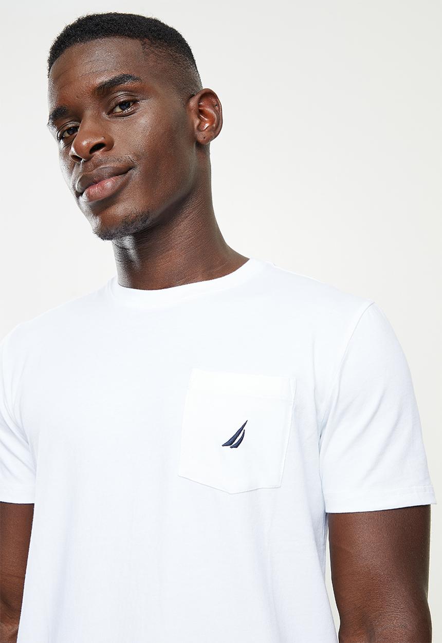 Nautica - Pocket tee - white