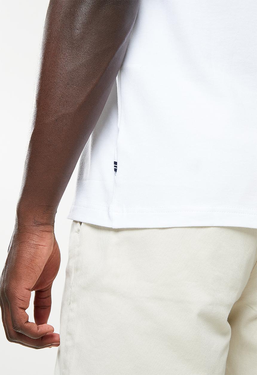 Nautica - Pocket tee - white