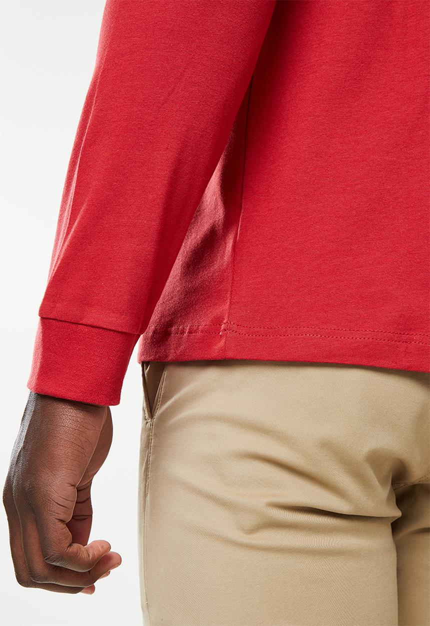 Nautica - Long sleeve crew neck tee - nautica red