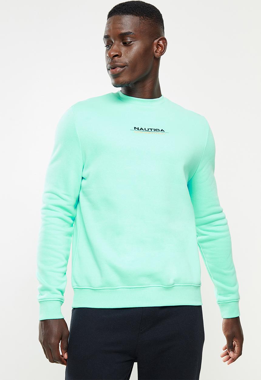 Nautica - Porgy fleece sweater - blue