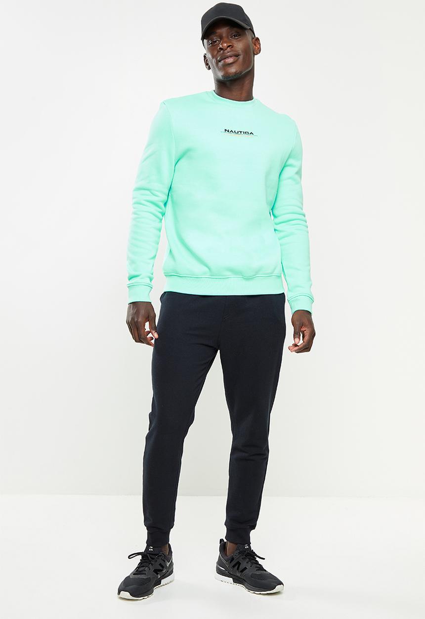 Nautica - Porgy fleece sweater - blue