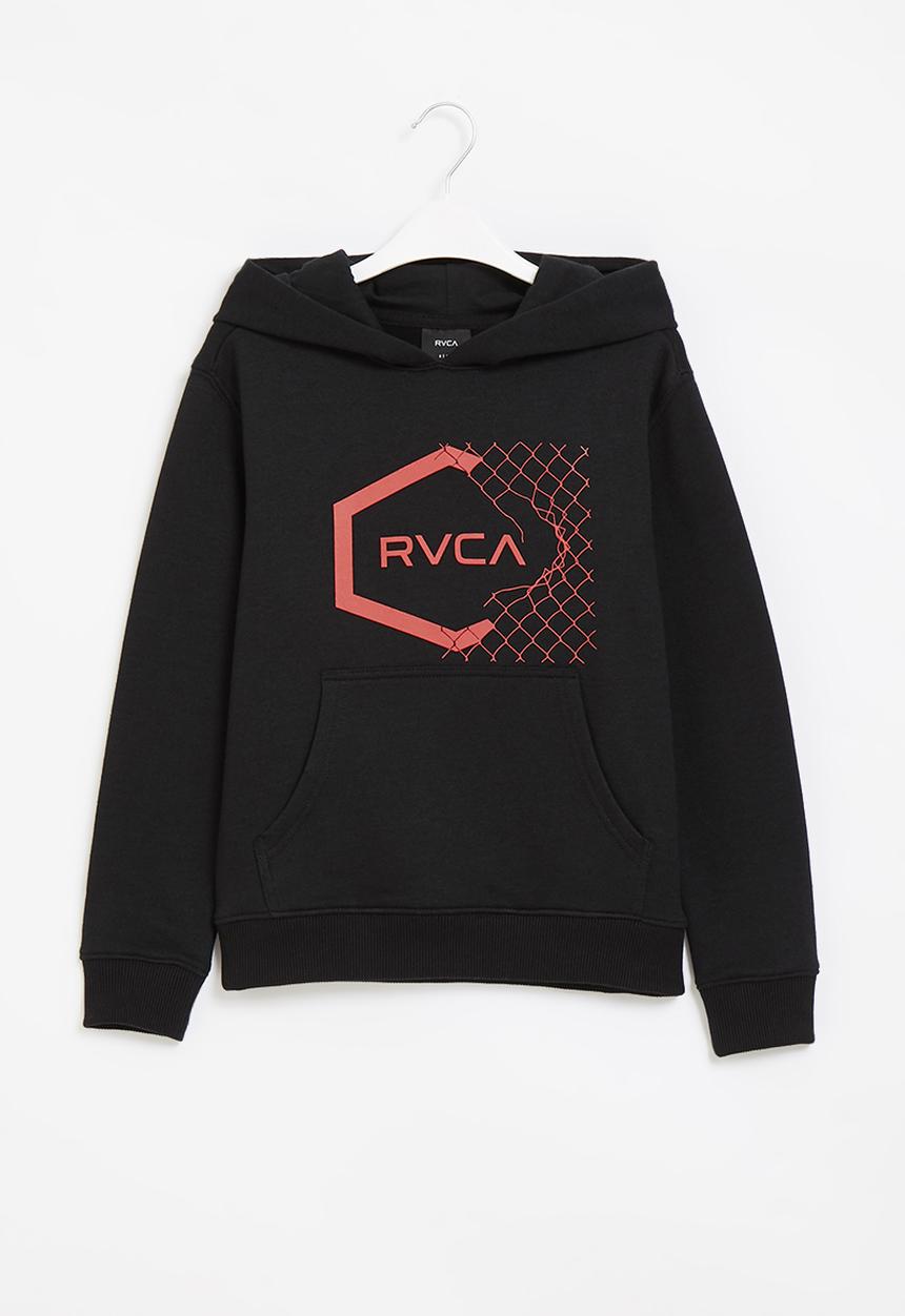 RVCA - Hex fence hoodie boy - black