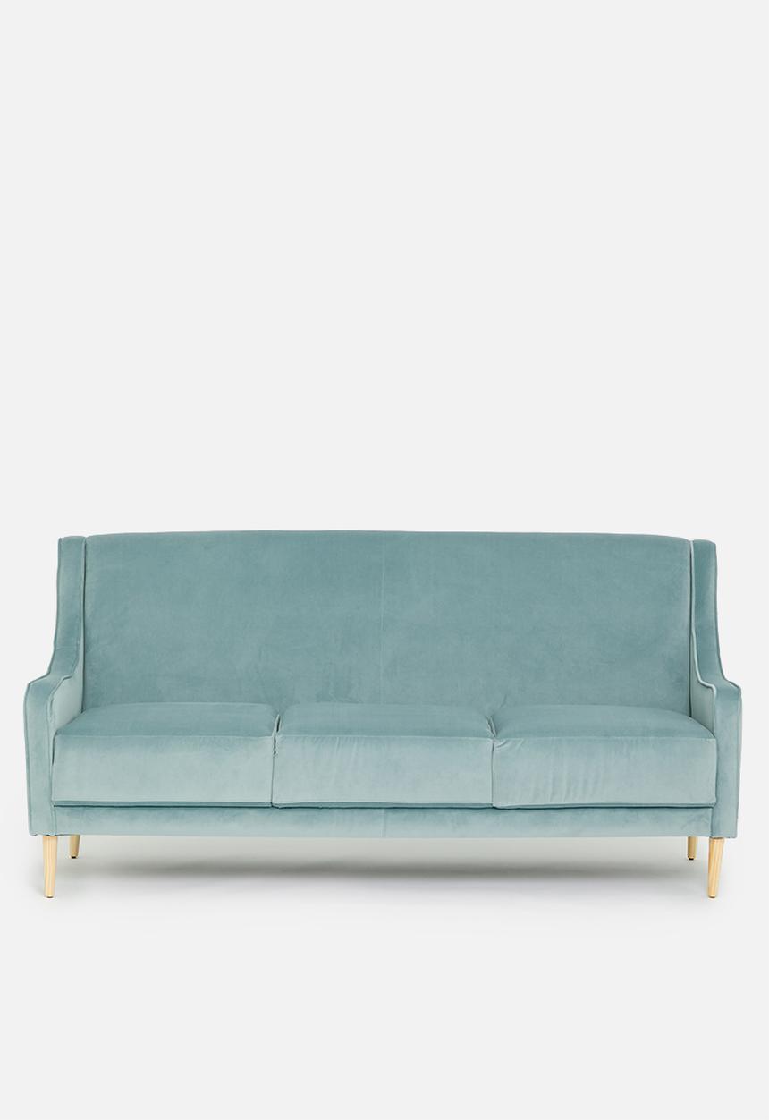Sixth Floor - Lorna 3 seater - seafoam