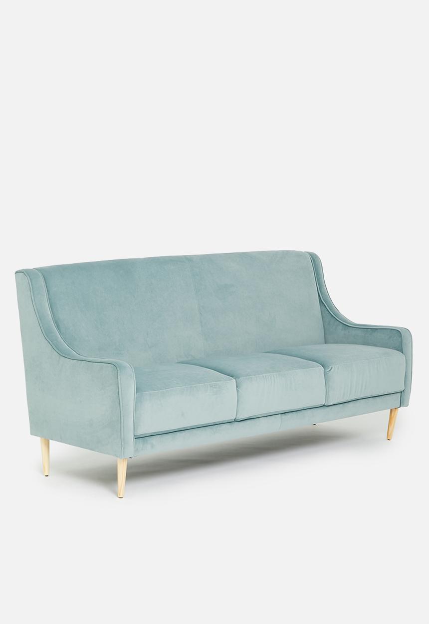 Sixth Floor - Lorna 3 seater - seafoam