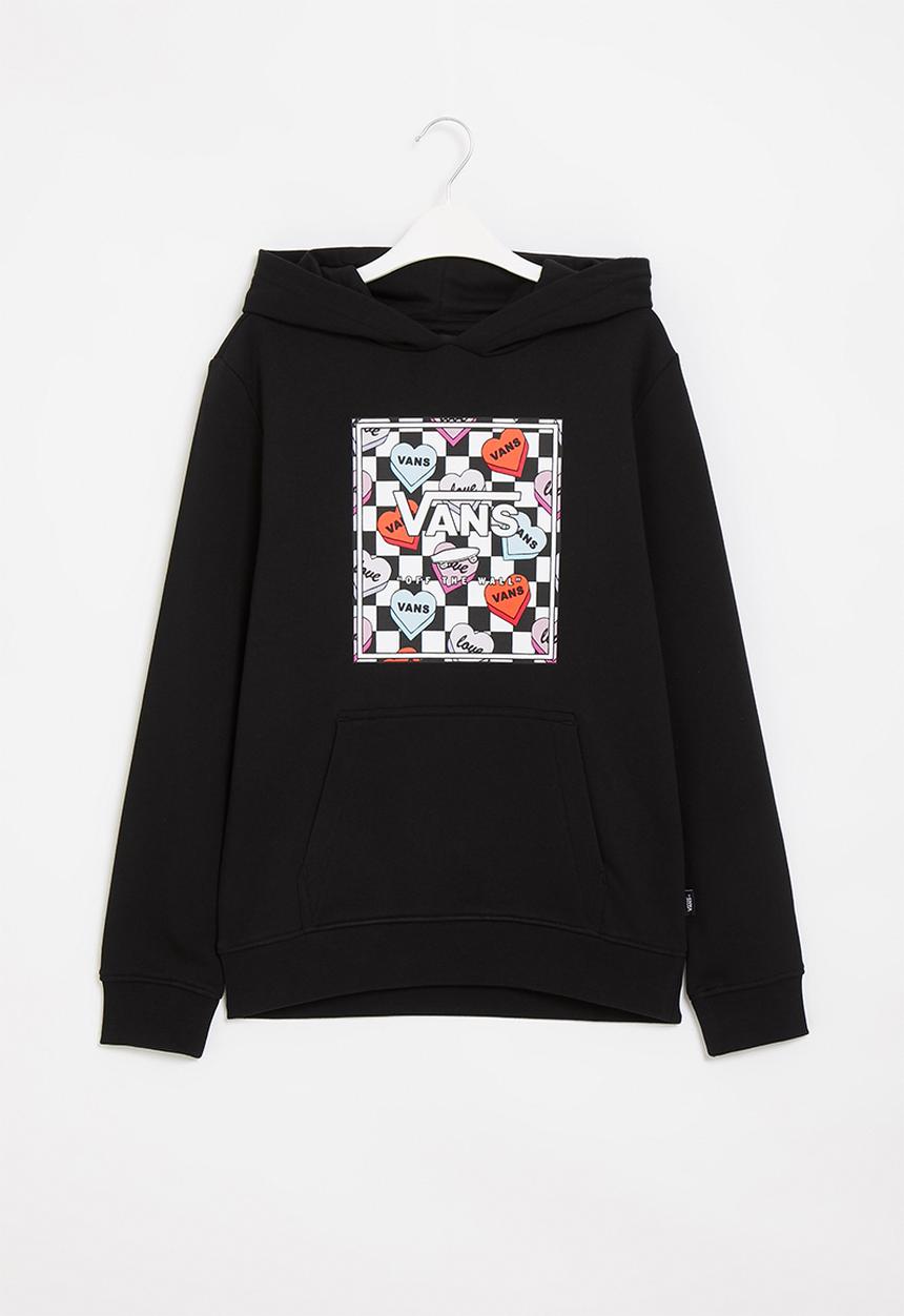 Vans - Candy heart hoodie - black