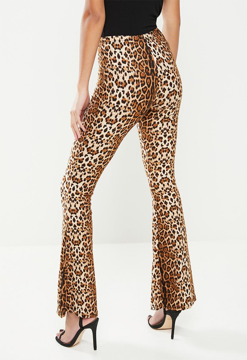 The Lot - Jungle babe flare pants - leopard
