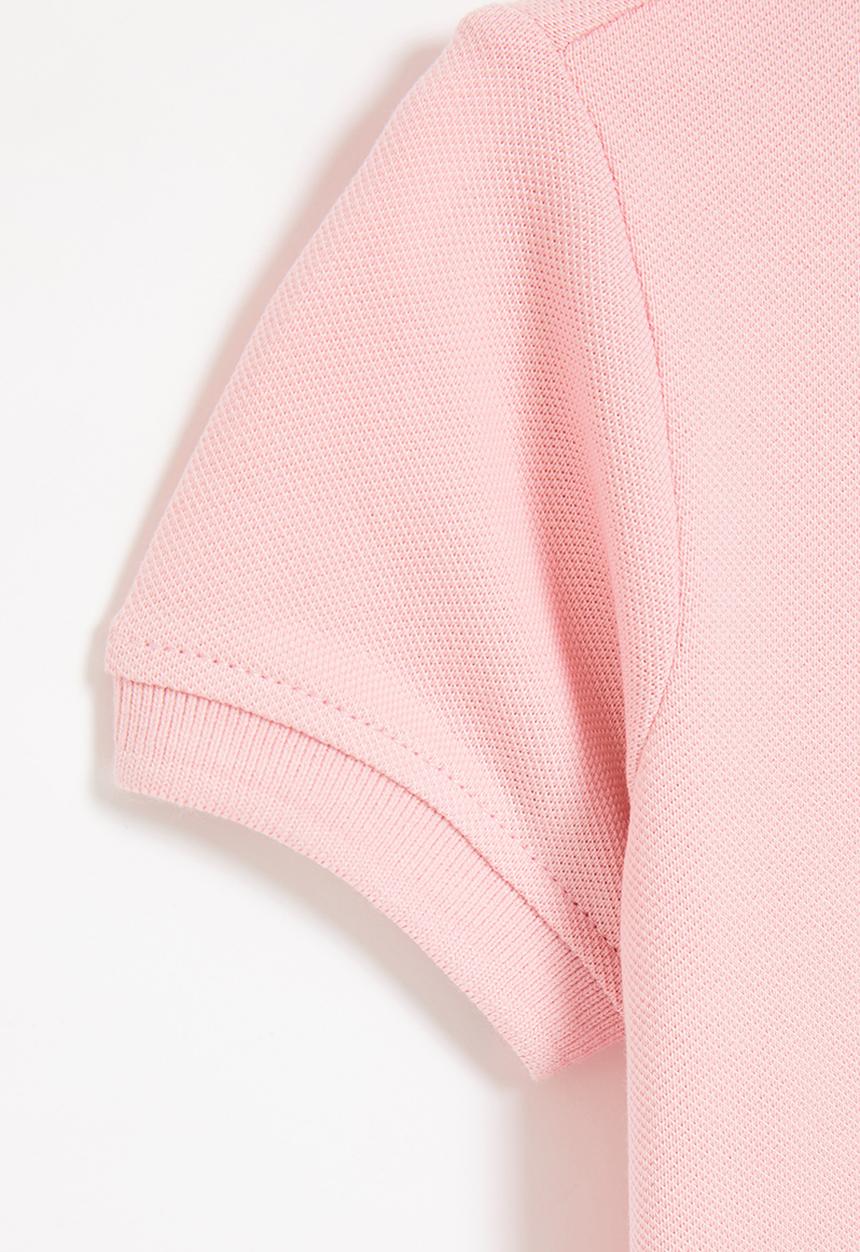 POLO - Girls classic short sleeve golfer - pink