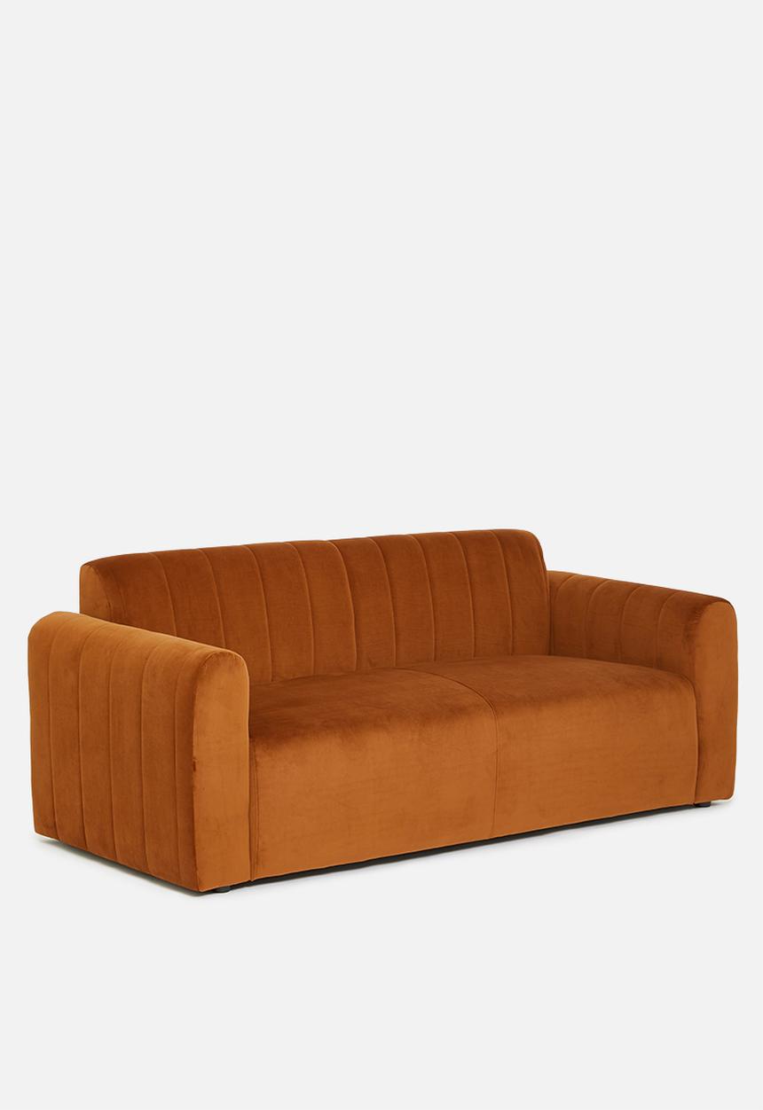 Sixth Floor - Isabella 3 seater - rust