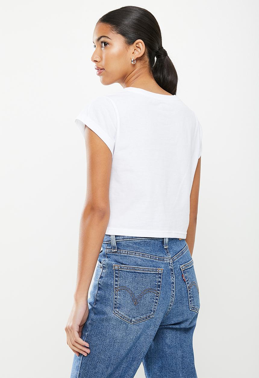 New Balance  - Classics box tee - white