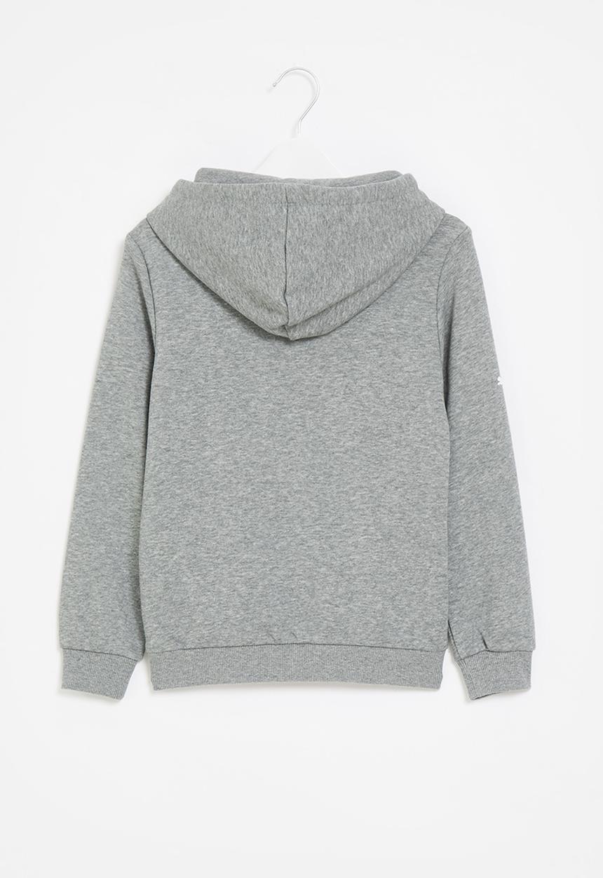 PUMA - Bmw mms kids ess logo hoodie ft - medium gray heather