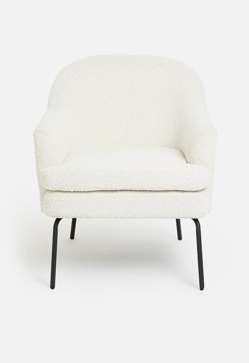 Sixth Floor - Ella lounge chair - sherpa