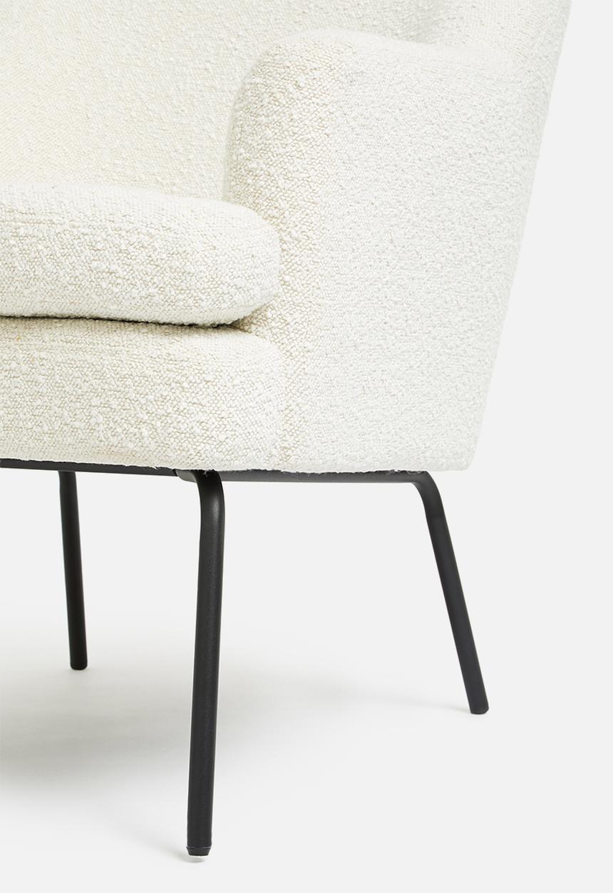 Sixth Floor - Ella lounge chair - sherpa