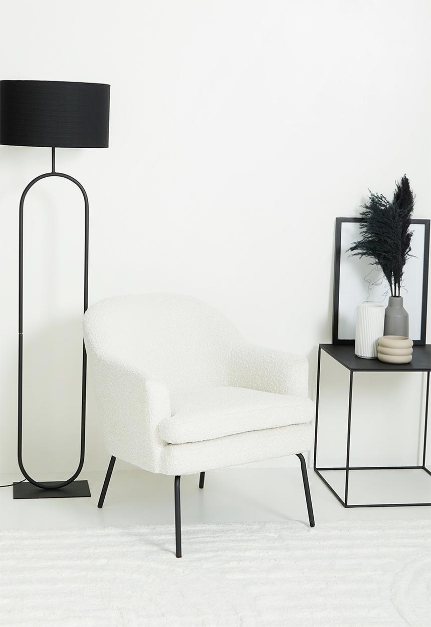 Sixth Floor - Ella lounge chair - sherpa