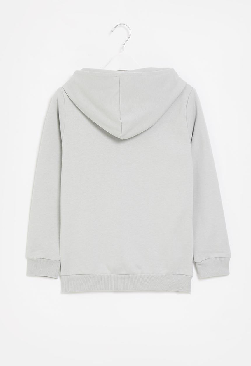 PUMA - Ess+ 2 col big logo hoodie fl b - harbor mist