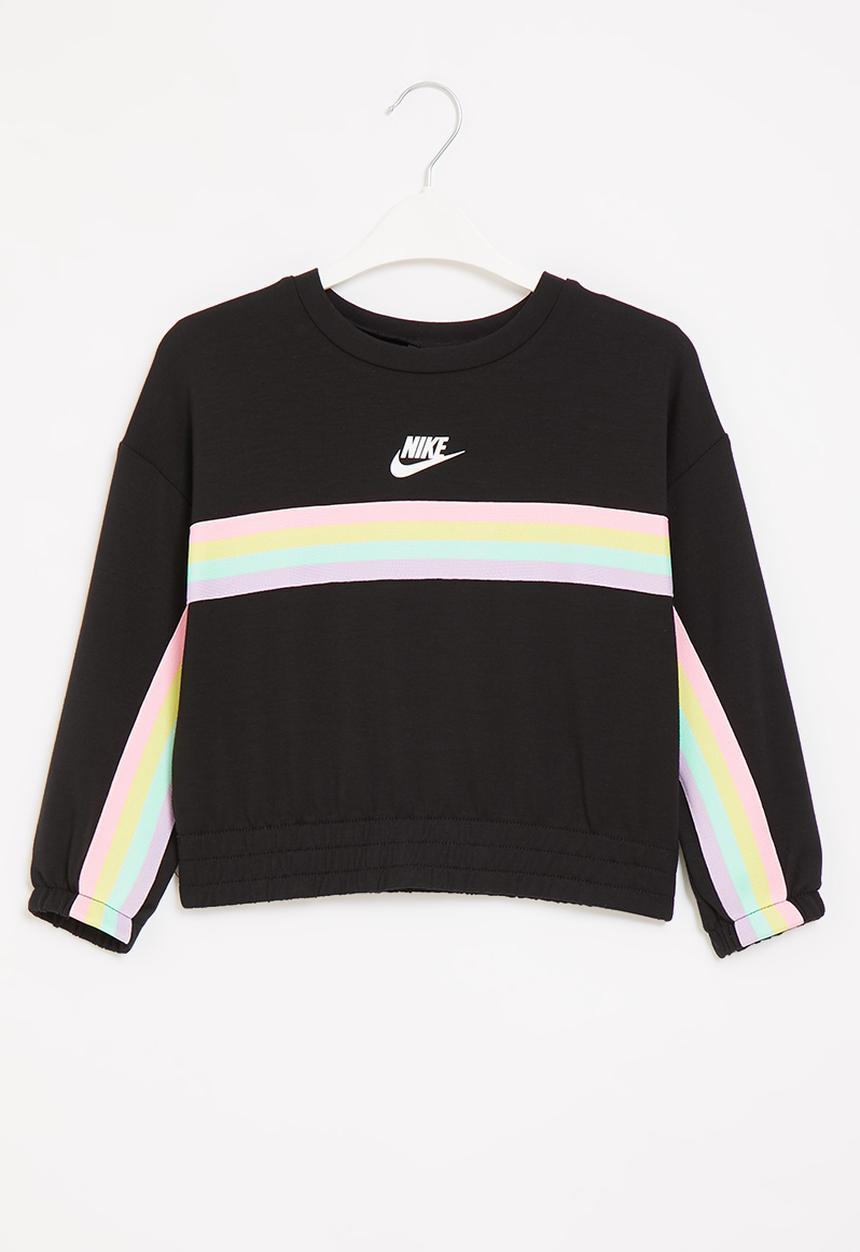 Nike - Nkg wildflower crew sweatshirt - black