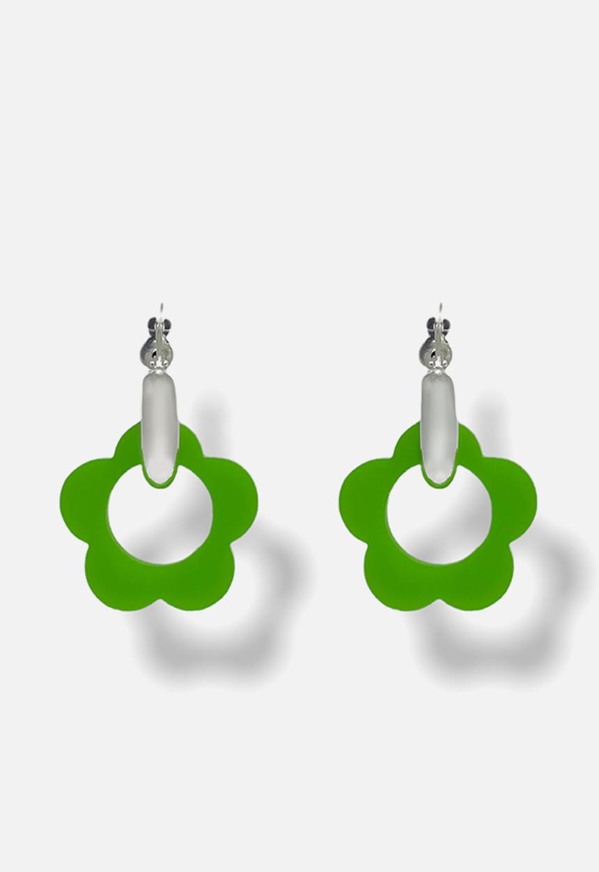 Pina Jewels - Daisy charm - bright green