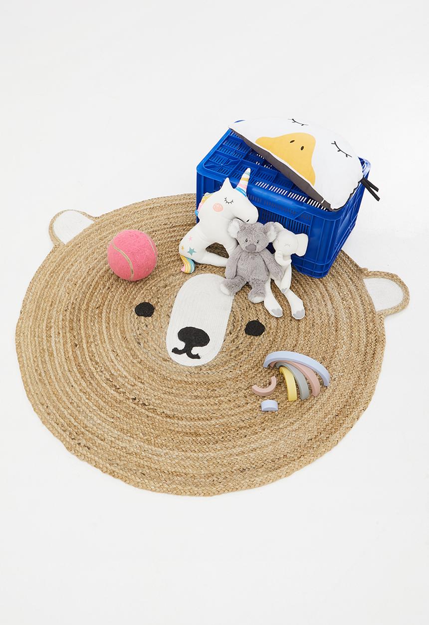 Sixth Floor - Beary jute rug  - natural