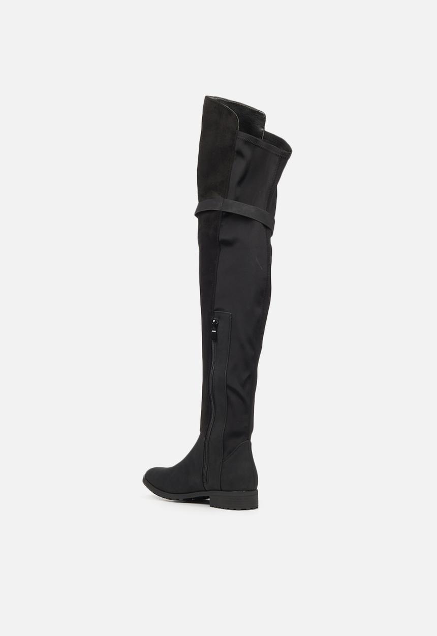 Miss Black - Krabi2 over the knee boot - black