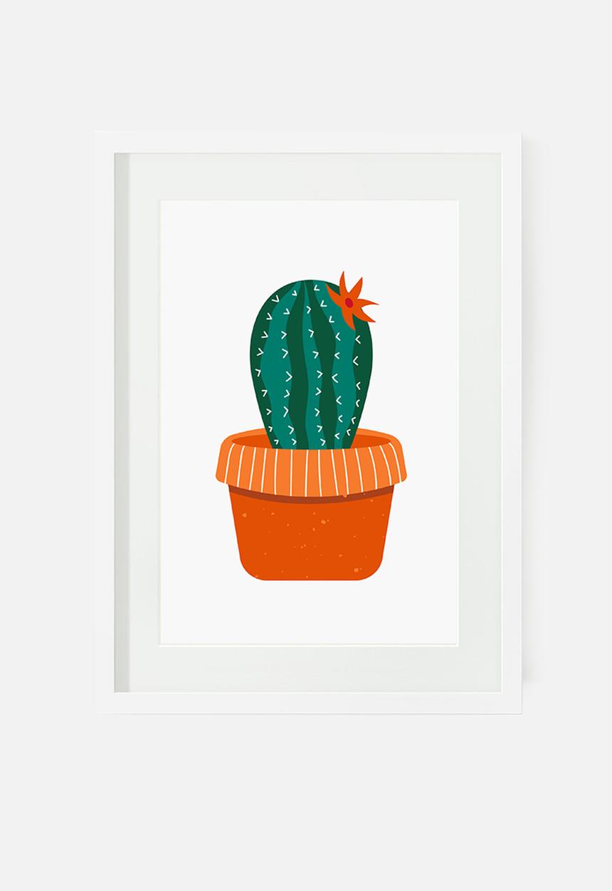 Sugar & Vice - Colour cactus wall art