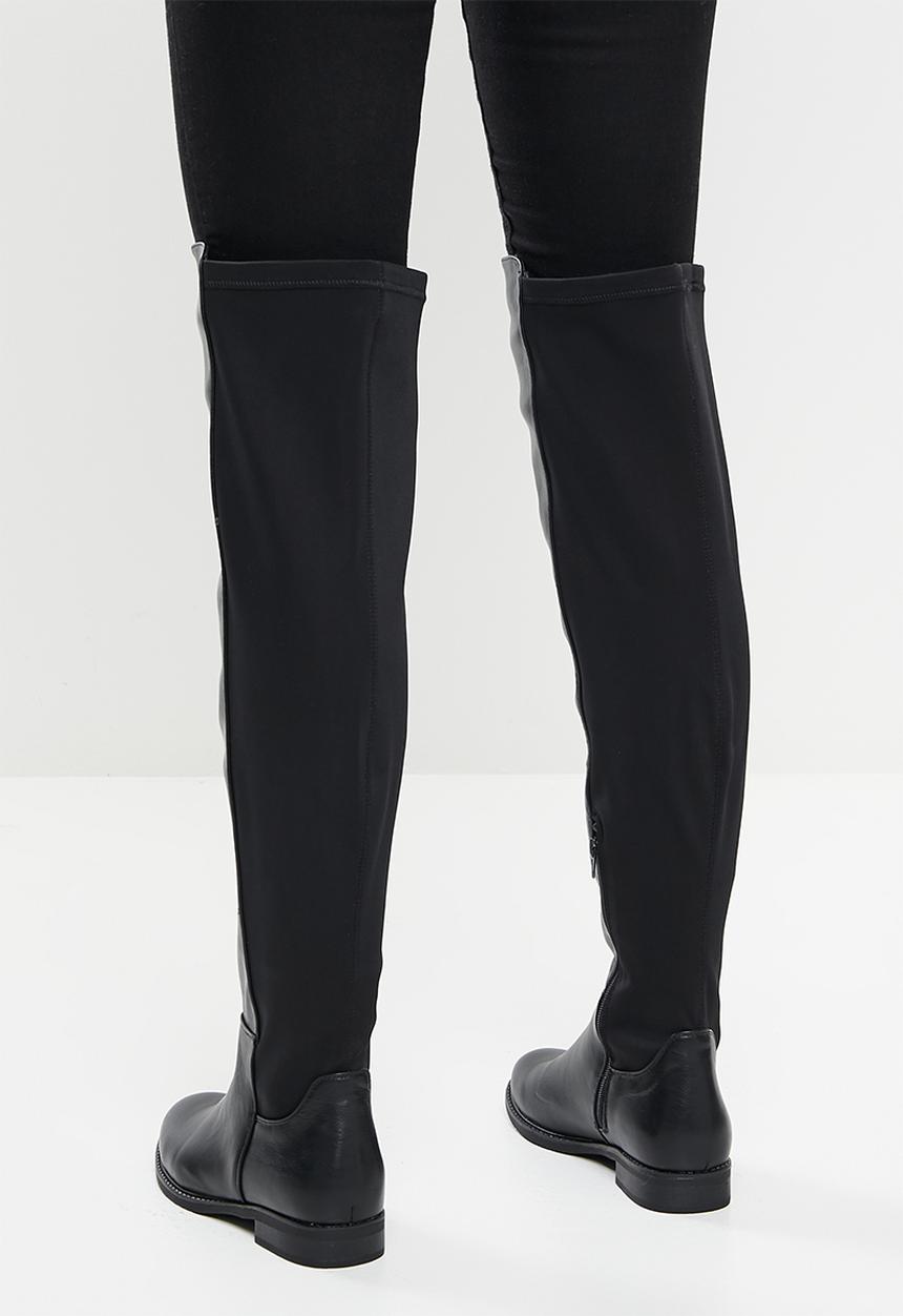 Madison® - Olga over the knee boot - black