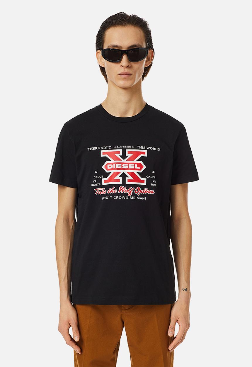 Diesel  - T-diegor-k48 short sleeve tee - black