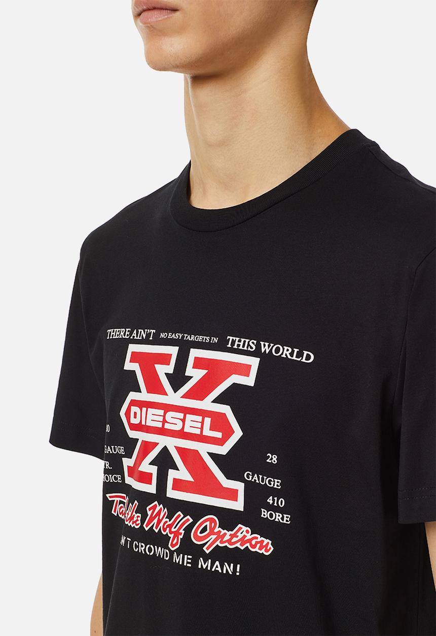 Diesel  - T-diegor-k48 short sleeve tee - black