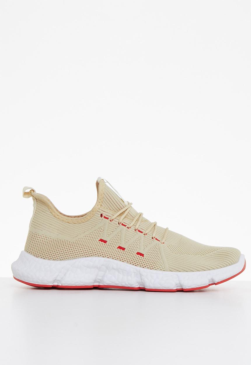 STYLE REPUBLIC - Paul sneakers - stone & red