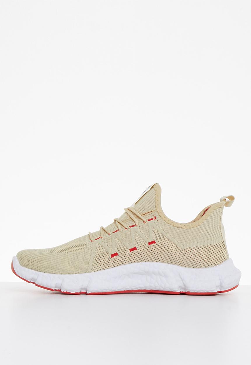 STYLE REPUBLIC - Paul sneakers - stone & red