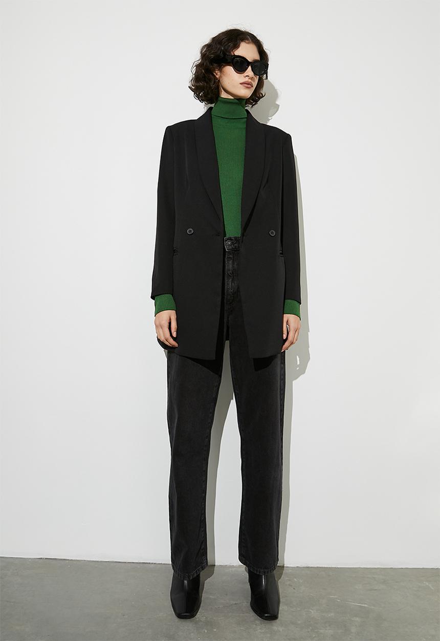 Superbalist - Crop turtle neck - new green
