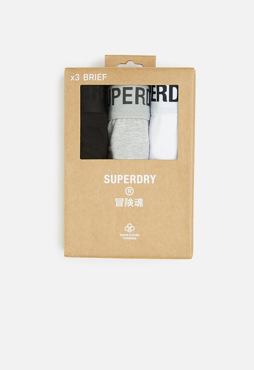Superdry. - Brief multi triple pack - multi 