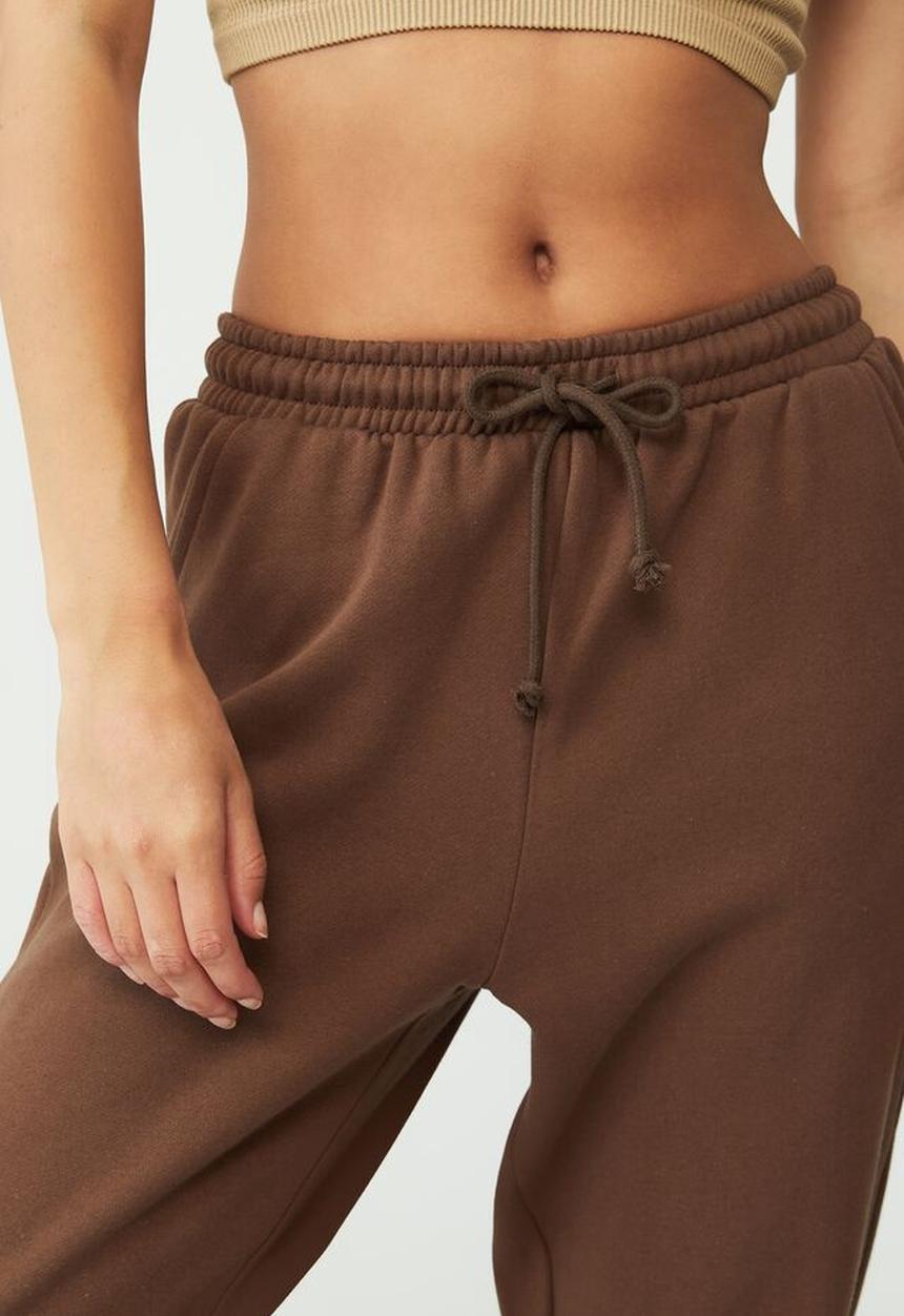 Cotton On - Classic trackpant - brown